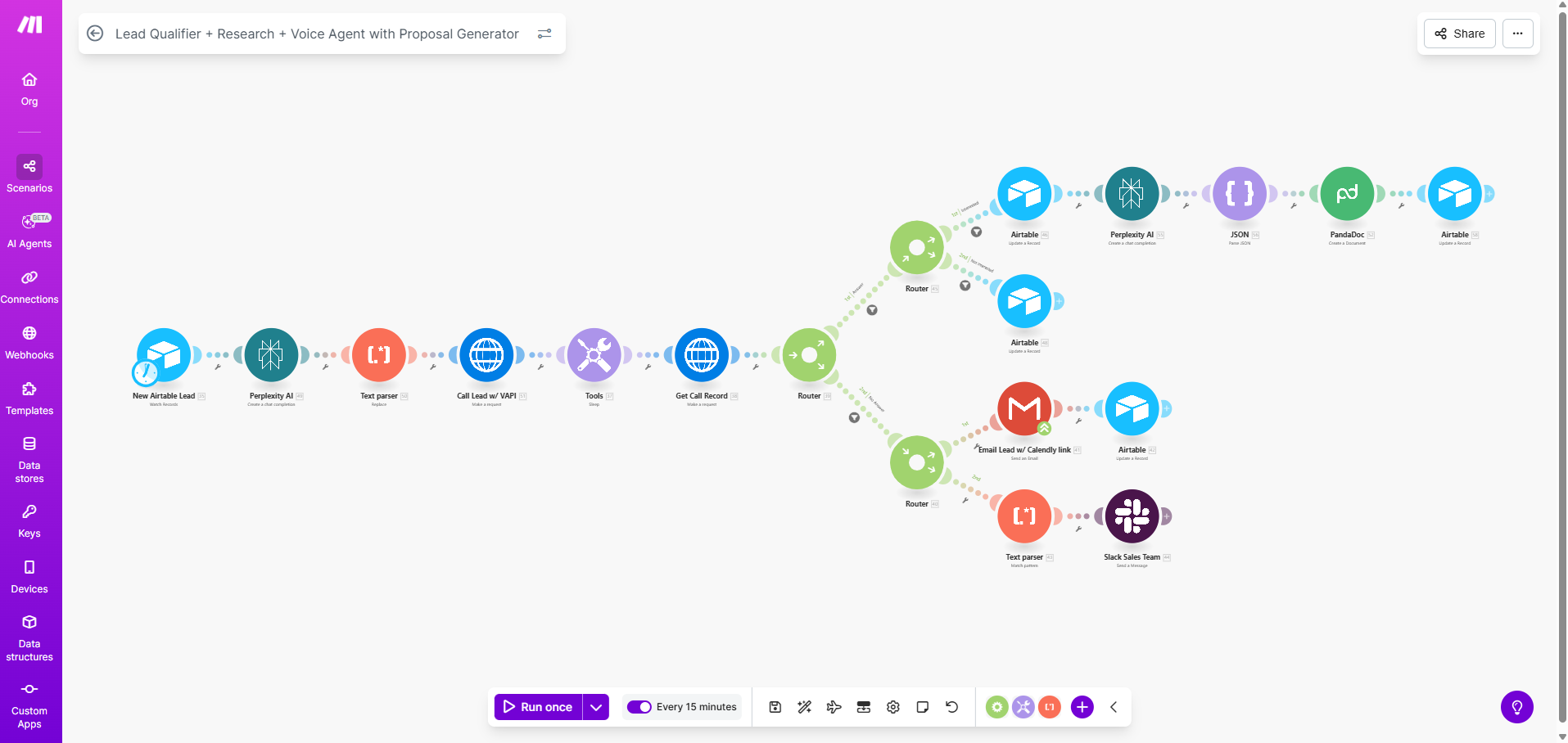 Autonomous Sales Agent